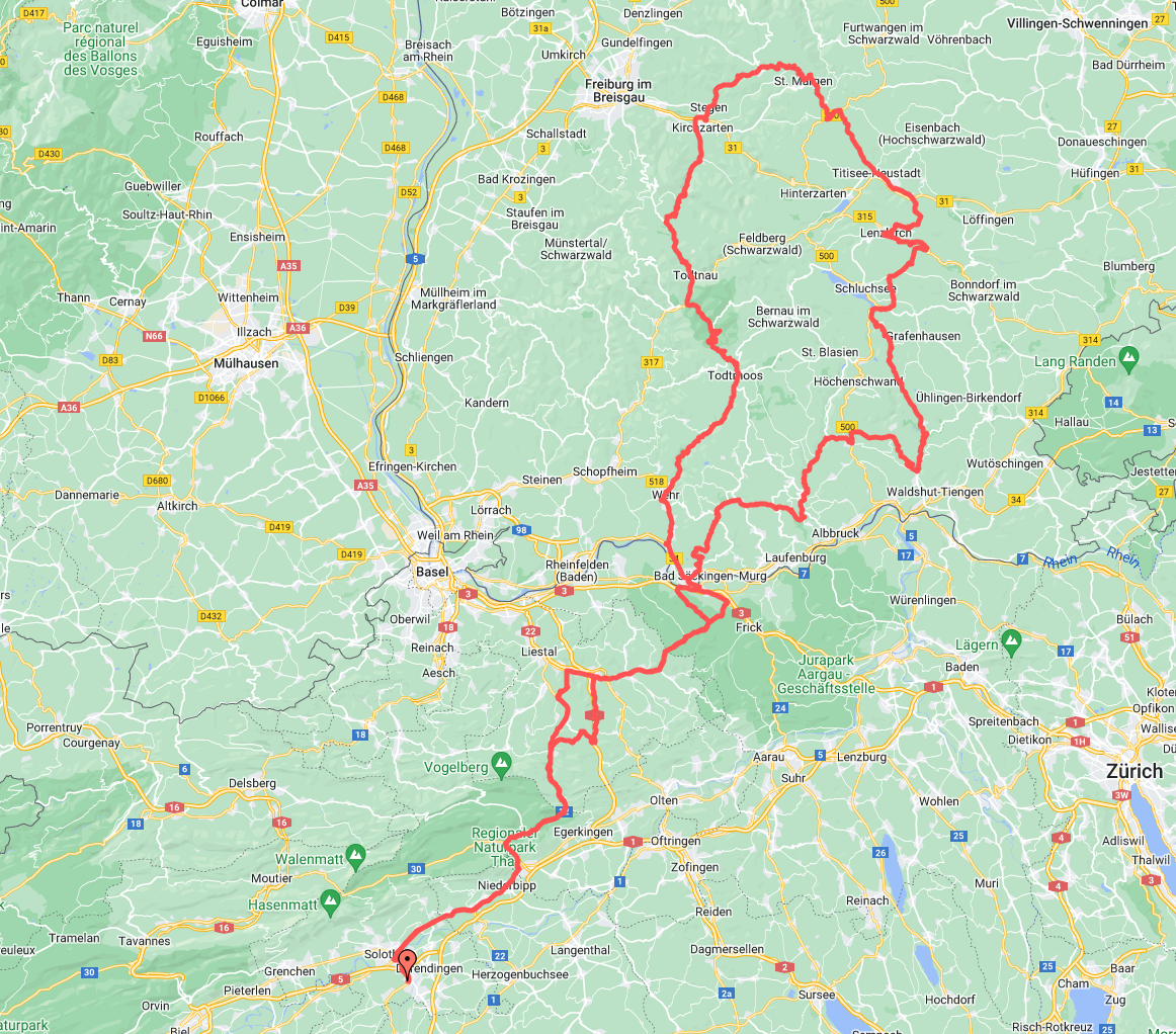 Tour im Schwarzwald